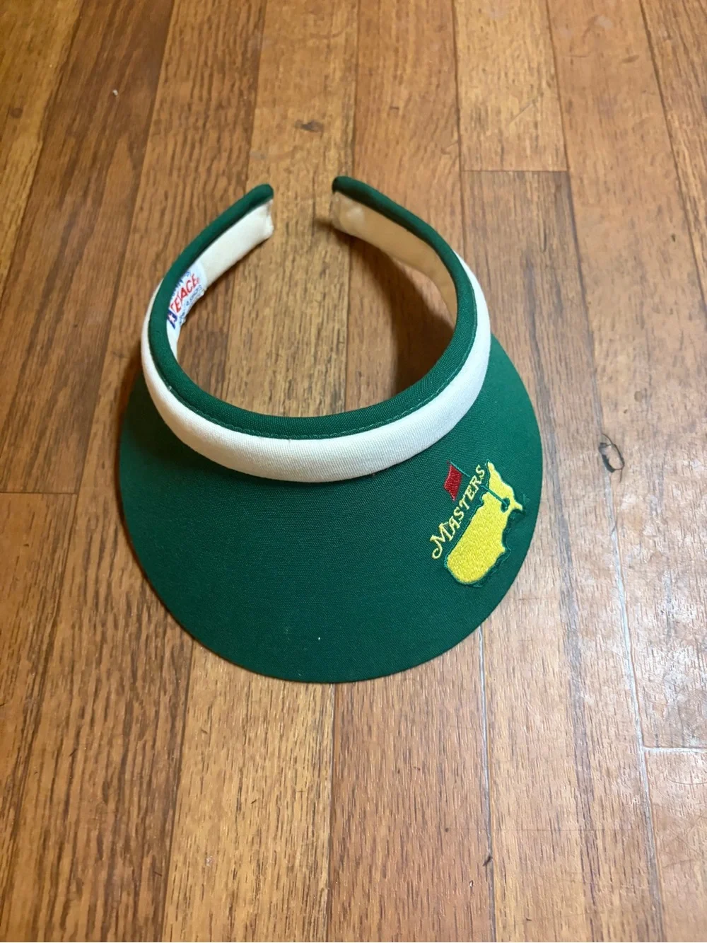 Masters Green and White  Visor